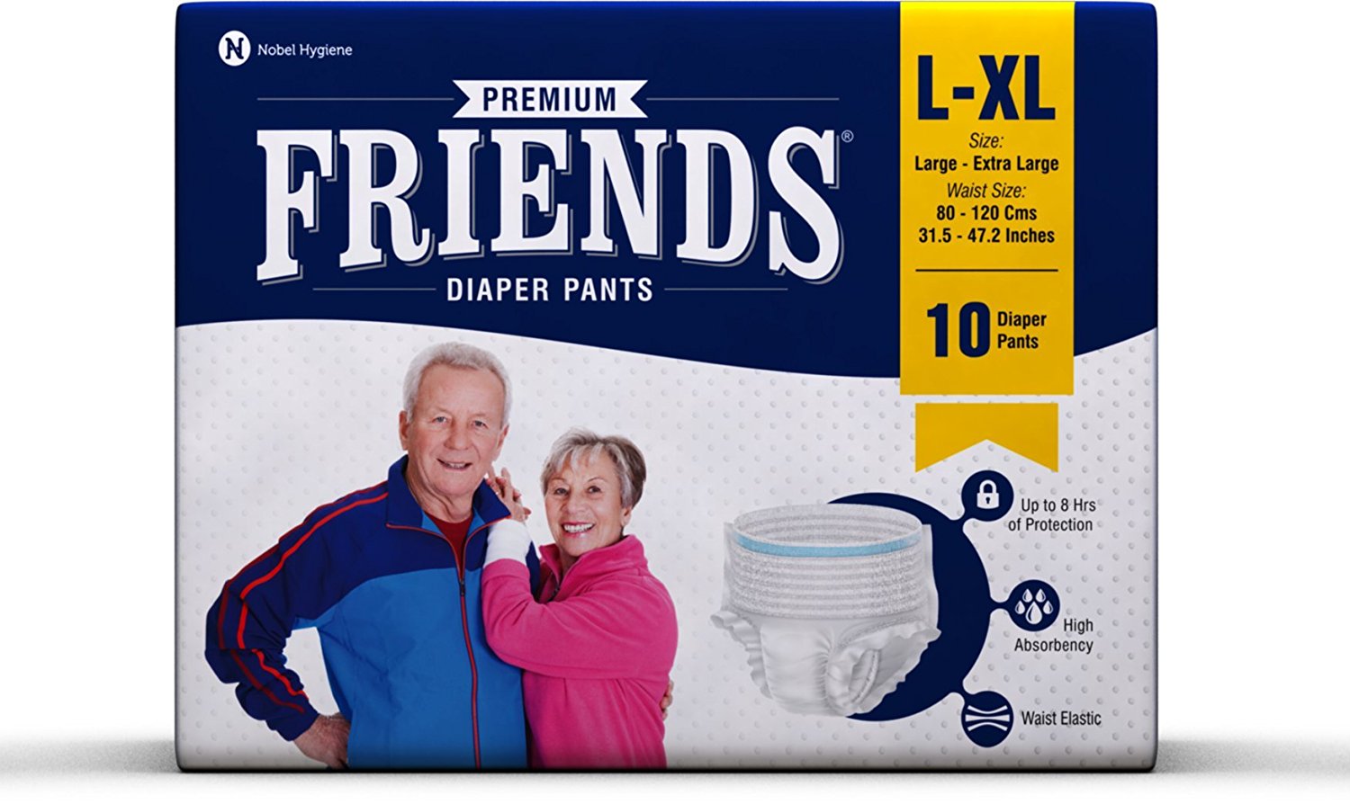 Friends-Protective-Underwear-for-men-&-Women-Disposable-Pull-ups-L-XL-10-Count
