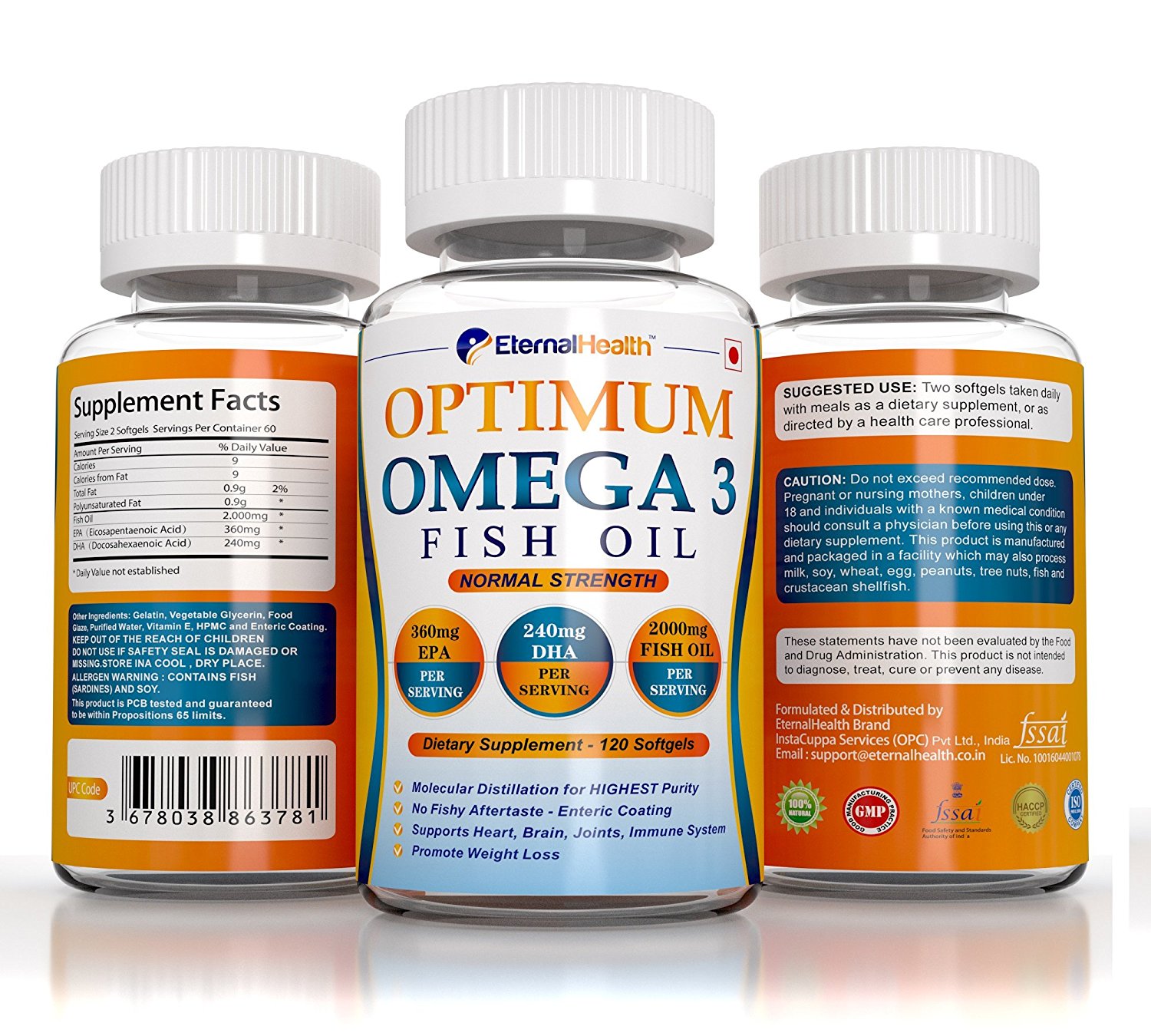 Compare & Buy EternalHealth Omega 3 Fish Oil Capsules ...