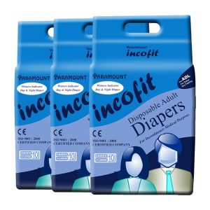 Incofit Adult Diapers (Premium)-Extra Large pack of 30