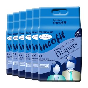 Incofit Adult Diapers (Premium )-Extra Large pack of 60