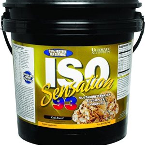 Ultimate Nutrition ISO Sensation 93 – Cafe Brazil – 5 LB