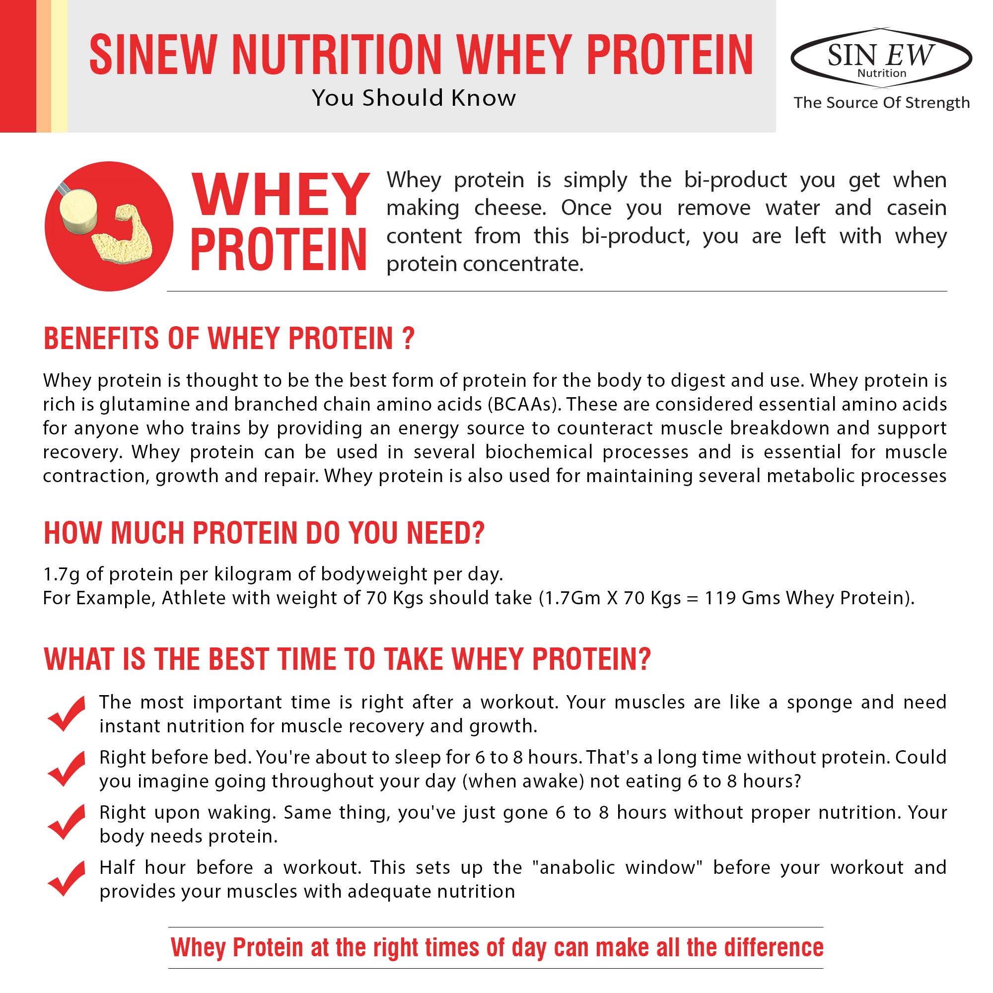 Whey Protein Image Red