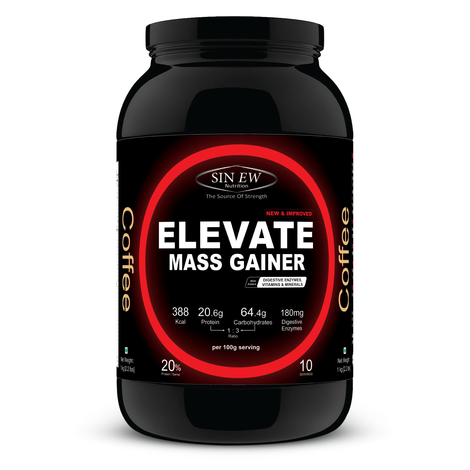 Mass Gainer Coffee 1kg F
