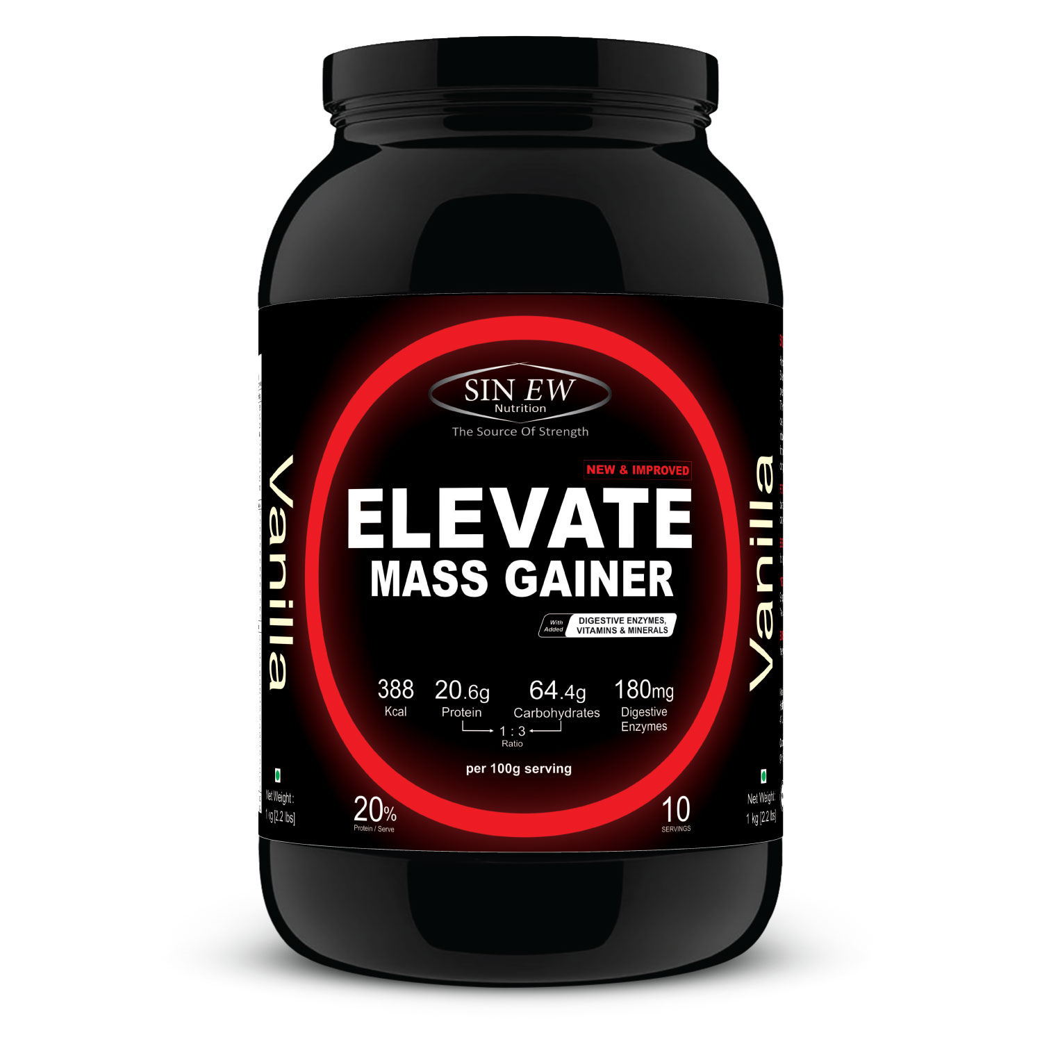 Mass Gainer Vanilla 1kg F