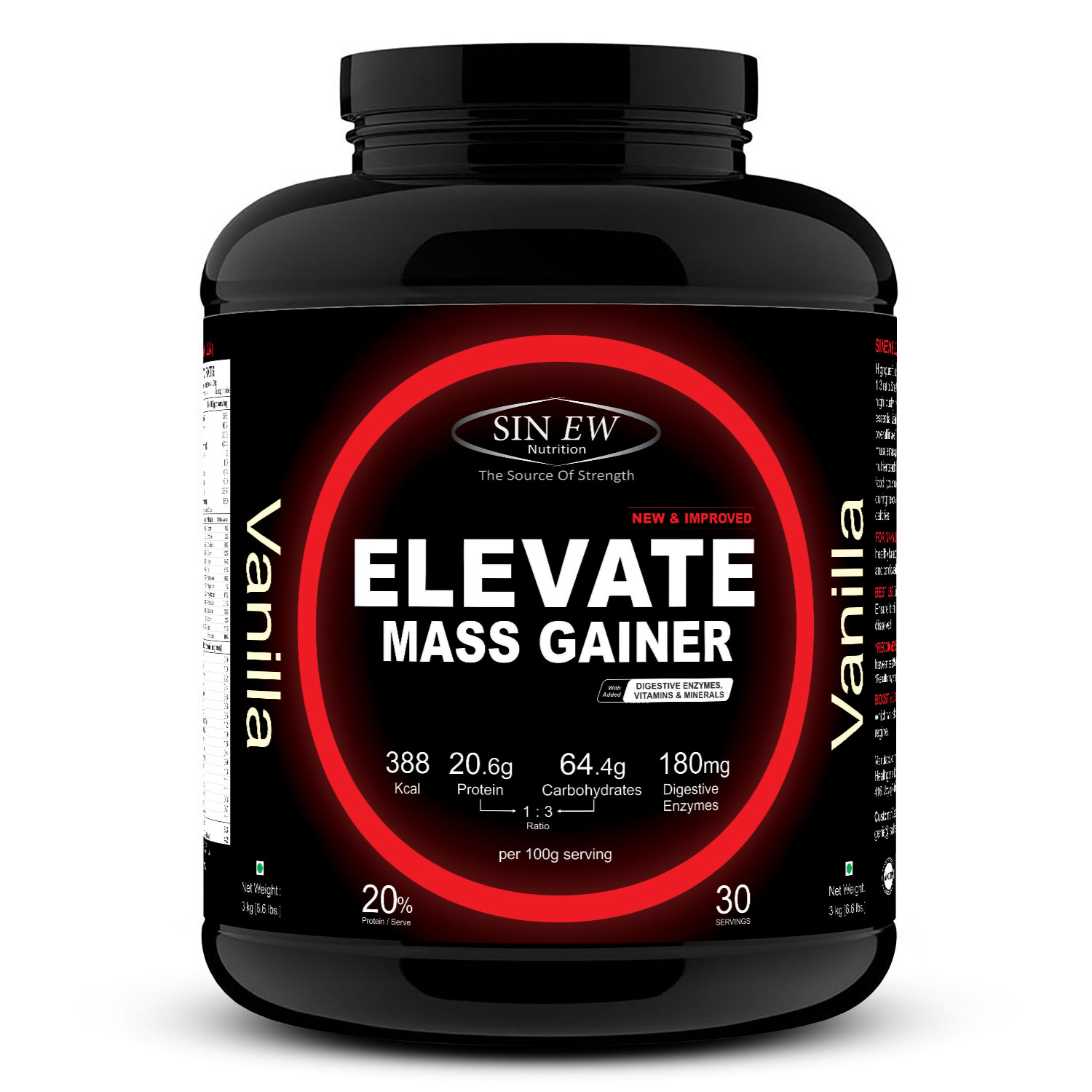Mass Gainer Vanilla 3kg F