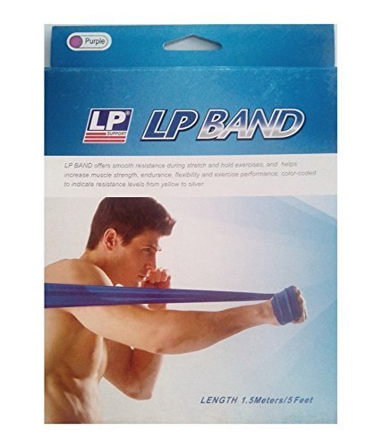 Lp 843 Supports Sports Latex Resistance Band Green (medium)