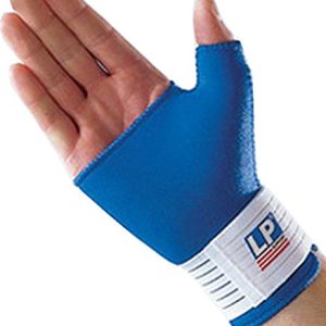 Lp Neoprene 752 Wrist/thumb Support, Royal Blue Small