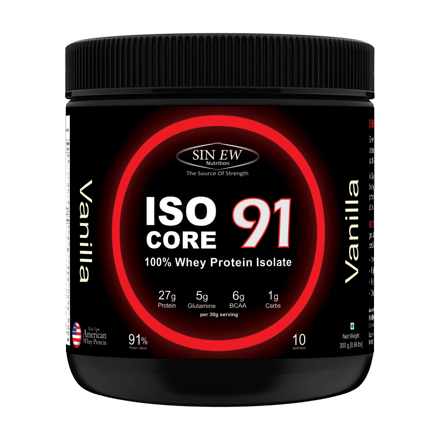 Iso Core 91 Vanilla 300 G F
