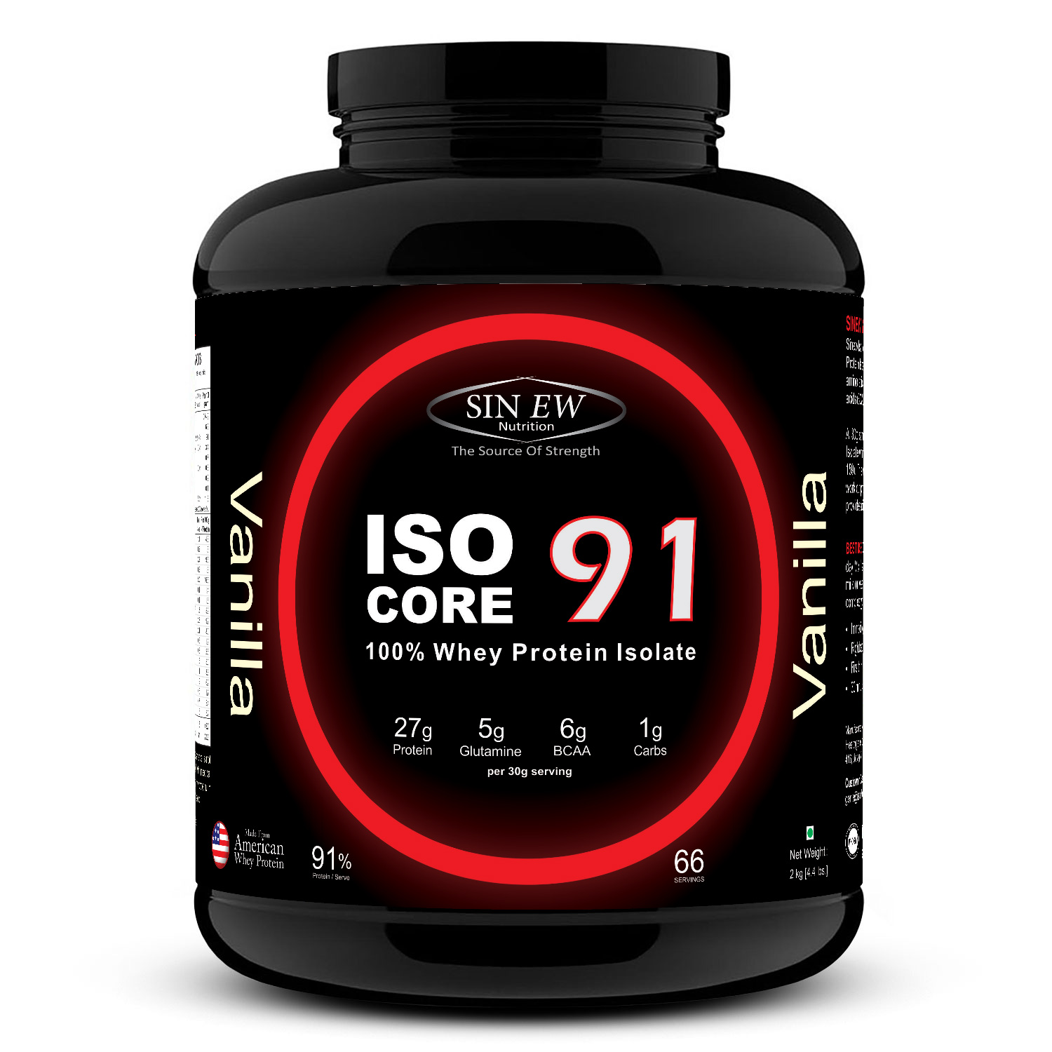 Isocore Vanilla 2kg F