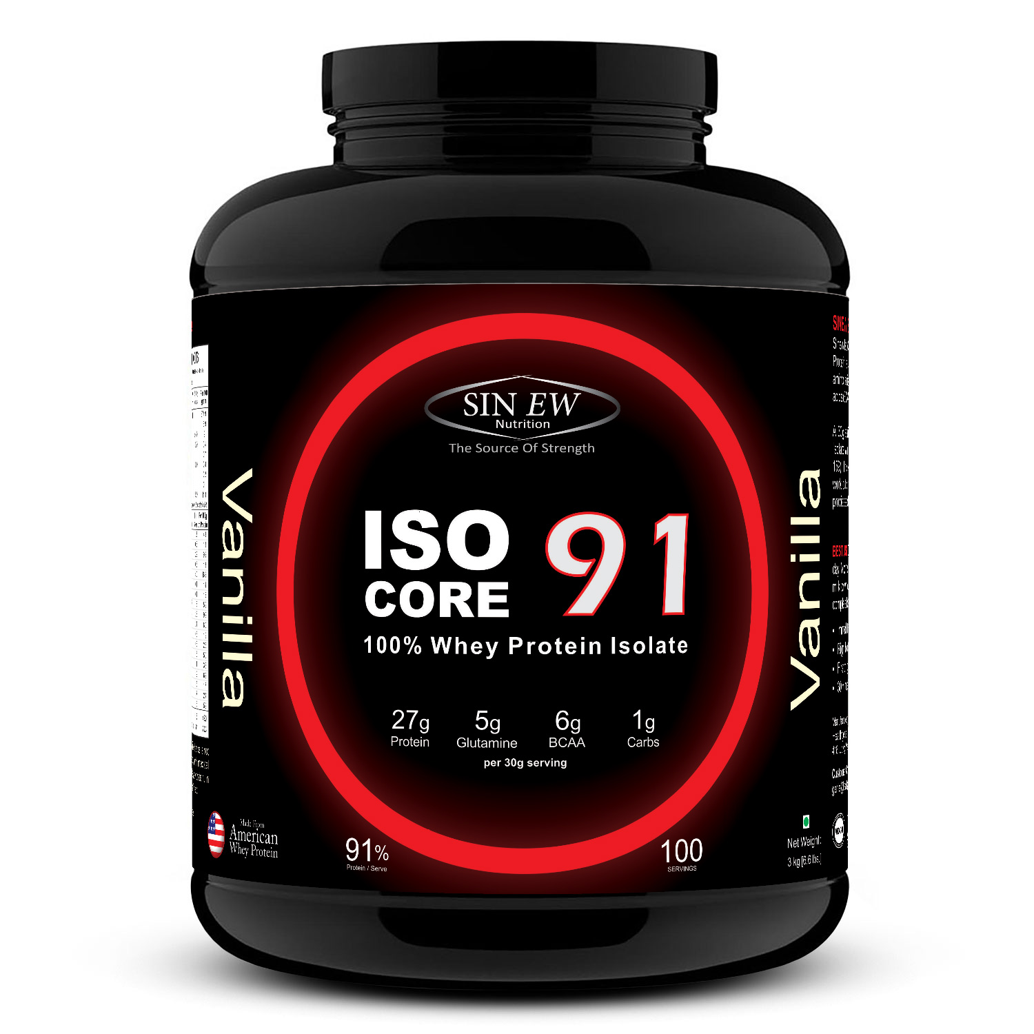 Isocore Vanilla 3kg F