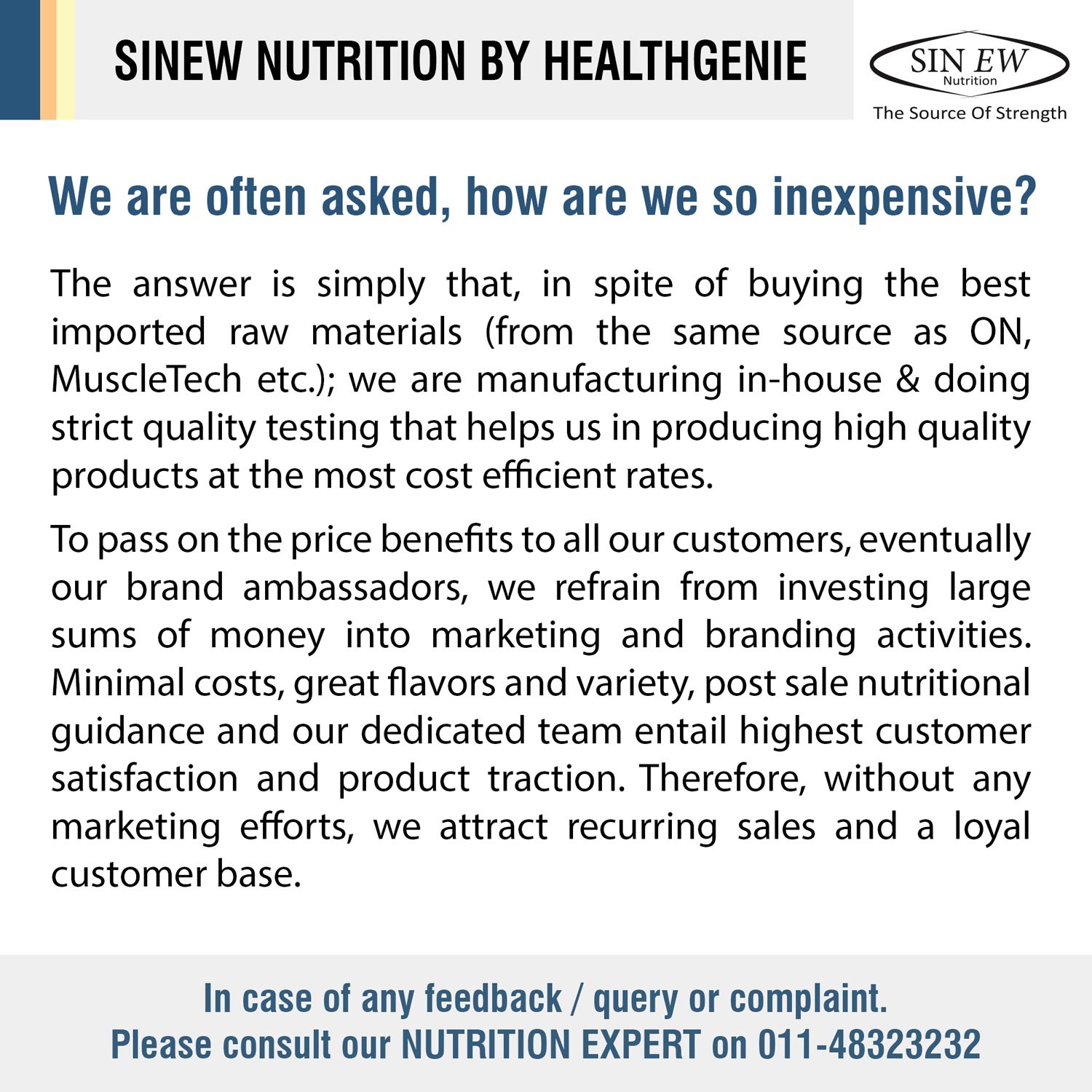 Sinew Nutrition By Healthgenie Inexpensive Sinew Nutrition By Healthgenie Inexpensive