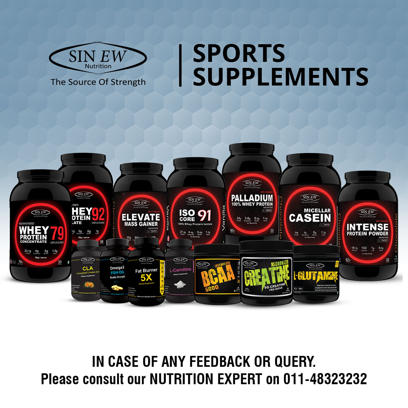 Sinew Sports Supplement Range Sinew Sports Supplement Range