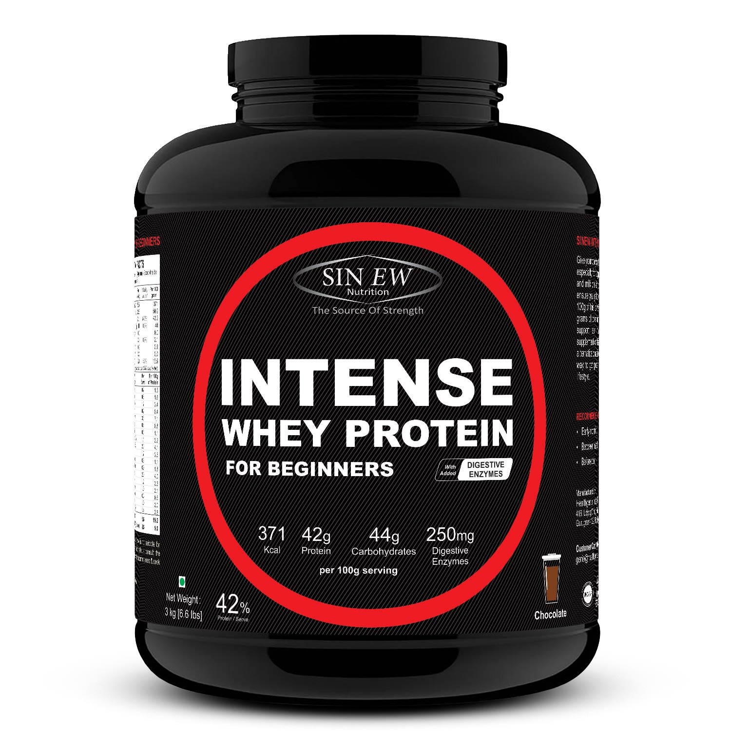 Intense For Beginners (choco) 3kg F