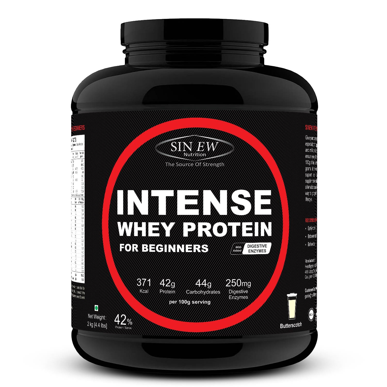 Intense For Beginners (butterscotch) 2kg F