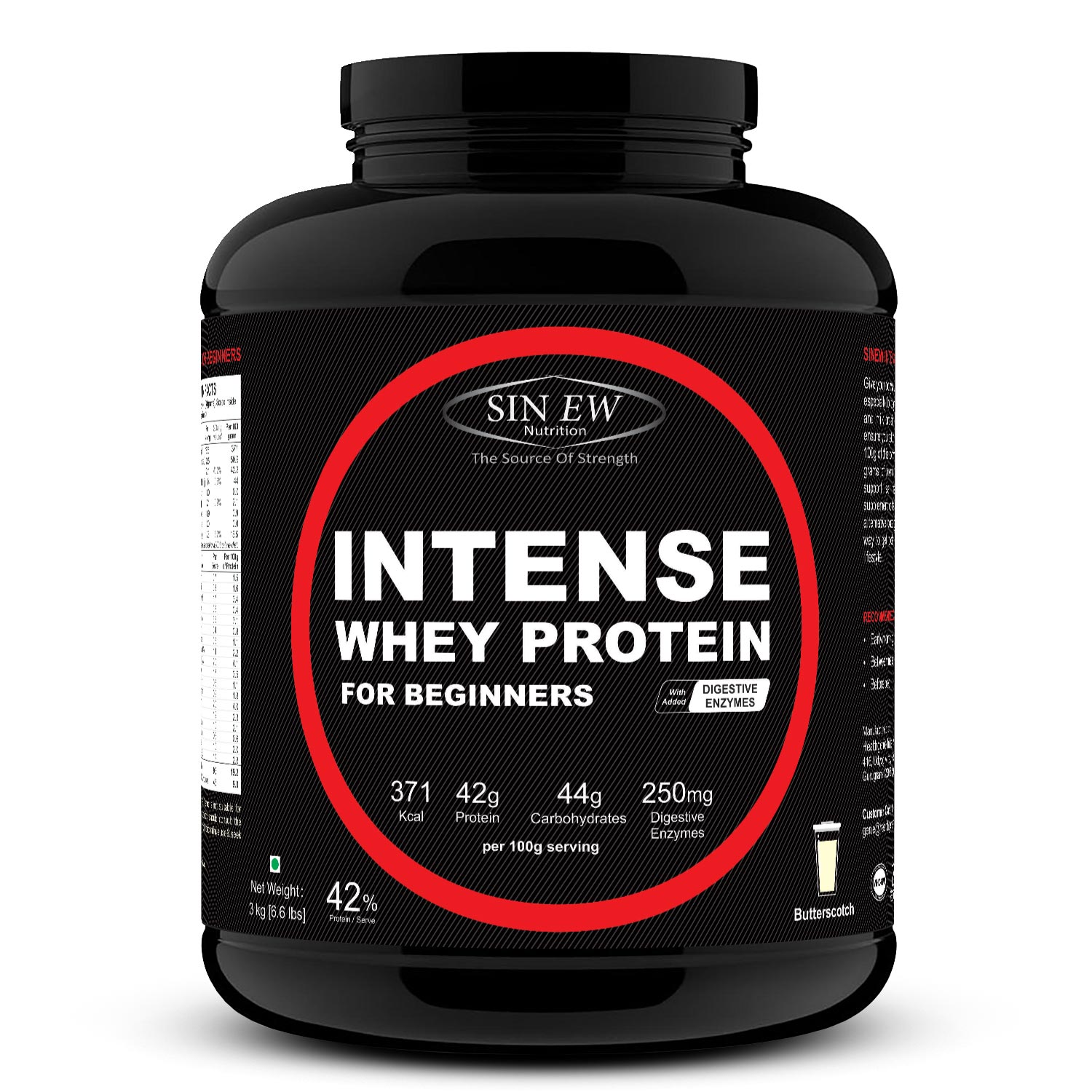 Intense For Beginners (butterscotch) 3kg F