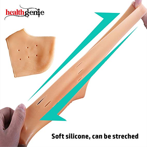 Healthgenie Silicon Gel Heel Cushion Pad With Aloe Vera fragrance3
