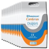 Paramount Comfymax Premium Adult Diapers, Large – Pack of 120, (101cm-150cm | 40″-59″)