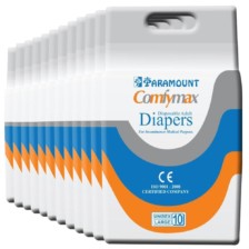 Paramount Comfymax Premium Adult Diapers, Large – Pack of 120, (101cm-150cm | 40″-59″)