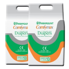 Paramount Comfymax Premium Adult Diaper, Extra Large – Pack of 20, (127cm-170cm | 50″-67″)