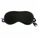 Healthgenie 100% Silk, Super Smooth Sleep Mask with Adjustable Strap and Blind Fold Eye Mask (Black) – Pack of 6