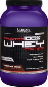 Ultimate Nutrition Prostar 100% Whey Protein Chocolate Crème, 2 lb