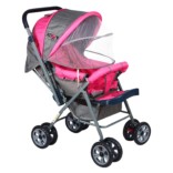 Ador Comfort Baby Stroller 33A Canopy pink