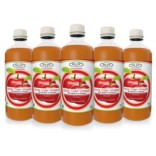 Sinew Nutrition Raw Apple Cider Vinegar with Mother 500ml (Pack of 5) Unfiltered & Unpasteurised