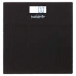 Healthgenie HD-221 Digital Weighing Scale with Back Light (Black Dotted)