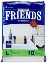 Friends Underpads Premium Large size -10