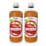 Sinew Nutrition Raw Apple Cider Vinegar with Mother 500ml (Pack of 2) Unfiltered & Unpasteurised