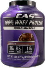EAS 100% Whey Protein-Chocolate-5 lb