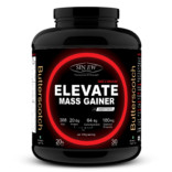 Sinew Nutrition Elevate Mass Gainer, Complex Carb & Proteins in 3:1 ratio with DigiEnzymes, 3kg / 6.6lb – Banana Flavour