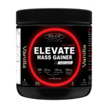 Sinew Nutrition Elevate Mass Gainer, Complex Carb & Proteins in 3:1 ratio with DigiEnzymes, 300gm / 0.66lb – Vanilla Flavour