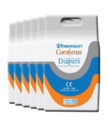 Paramount Comfymax Premium Adult Diapers, Large – Pack of 60, (101cm-150cm | 40″-59″)
