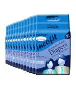 Incofit Adult Diapers (Premium)-Extra Large pack of 120