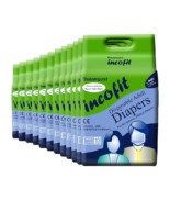 Incofit Premium Adult Diapers-Large, Pack of 120