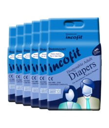 Incofit Adult Diapers (Premium )-Extra Large pack of 60