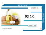 D31K Vitamin D3 1000 I.U Capsules