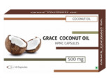 Grace Coconut Oil 500mg Veg Capsules