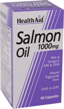 Health Aid Salmon Oil 1000mg Capsules – 60 caps