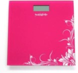 Healthgenie Digital Weighing Scale (Pink)