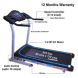 Healthgenie Drive Motorized Treadmill 4012A with Auto Incline