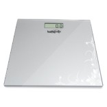 Healthgenie Digital Weighing Scale with Silver Pattern