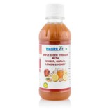 HealthVit Apple Cider Vinegar – 250 ml (Ginger, Garlic, Lemon and Honey)