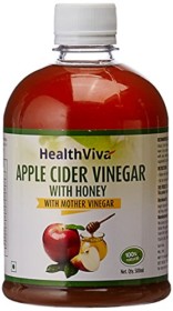 HealthViva Apple Cider Vinegar with Mother Vinegar and Honey – 500 ml