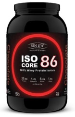 Sinew Nutrition Whey Isolate Isocore 86, Whey Isolate Protein Powder, 1Kg / 2.2 lbs – Chocolate Flavour