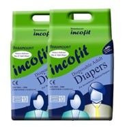 Incofit Premium Adult Diapers-Large, Pack of 20