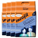 Incofit Premium Adult Diapers-Medium, Pack of 40