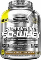 MuscleTech Platinum 100% Iso Whey 3.34 lb Chocolate