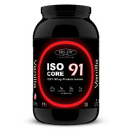 Sinew Nutrition Isocore91 100% Whey Protein Isolate Powder, 1 Kg / 2.2 Lbs – Vanilla